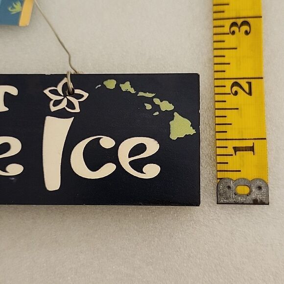 ISLAND STYLE SIGNS "Got Shave Ice" & Ocean Starfish TicTacToe Table Game Bundle - Picture 3 of 9